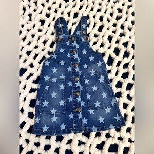 Wonder Nation Blue Star Denim Dress